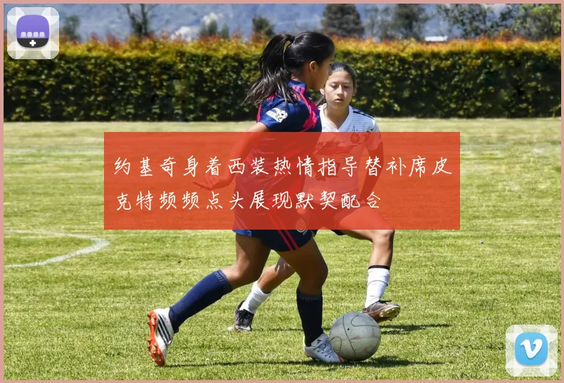 约基奇身着西装热情指导替补席皮克特频频点头展现默契配合